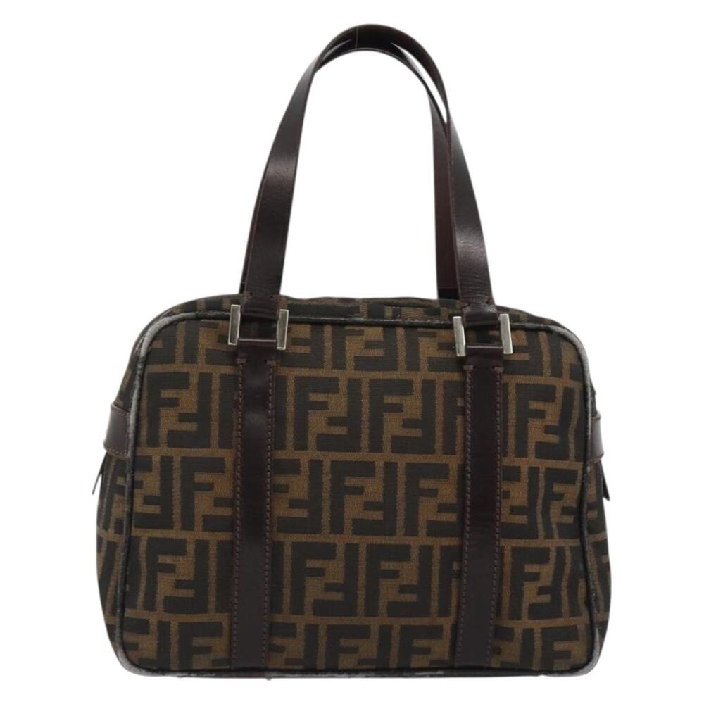 Fendi Zucca Handbag Black